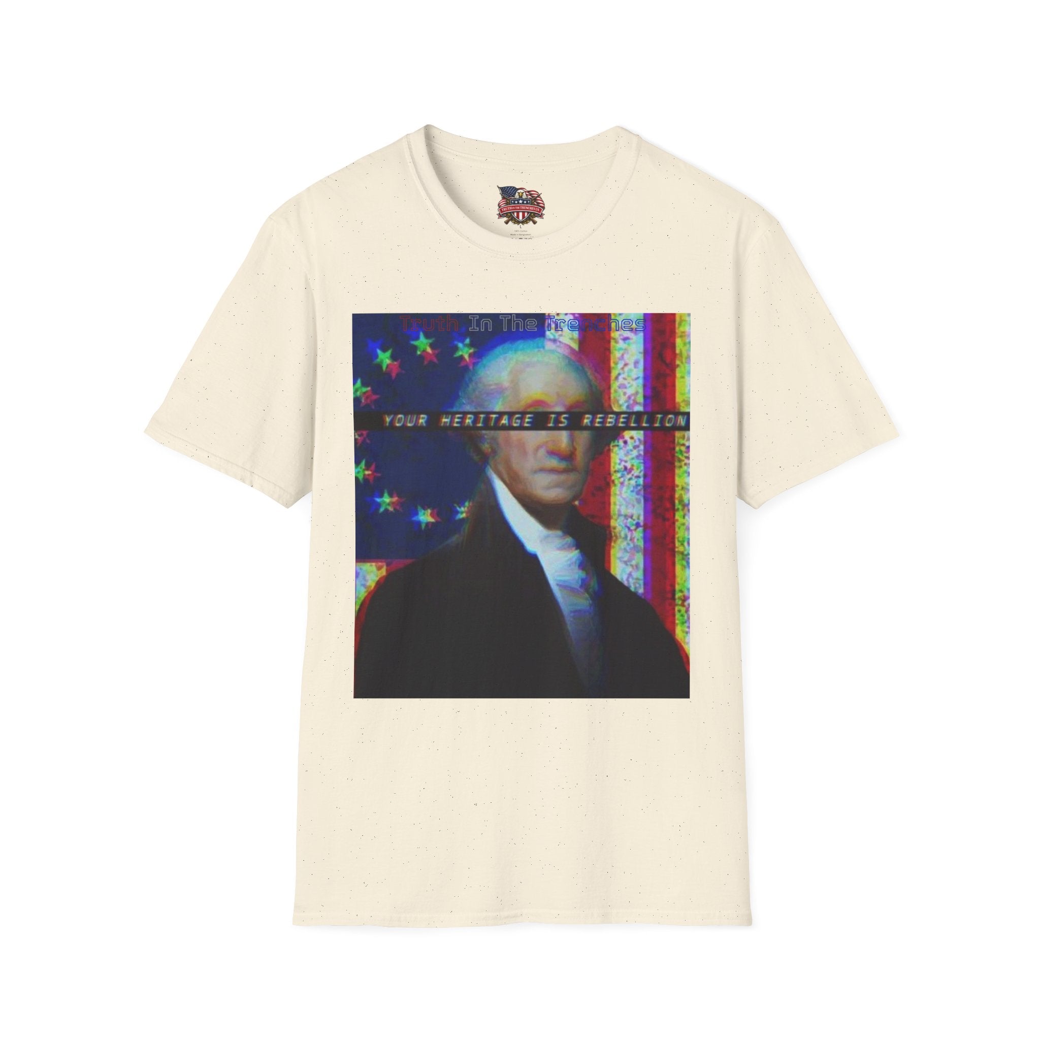Rebellion Is Your Heritage | George Washington Look-Alike T-Shirt