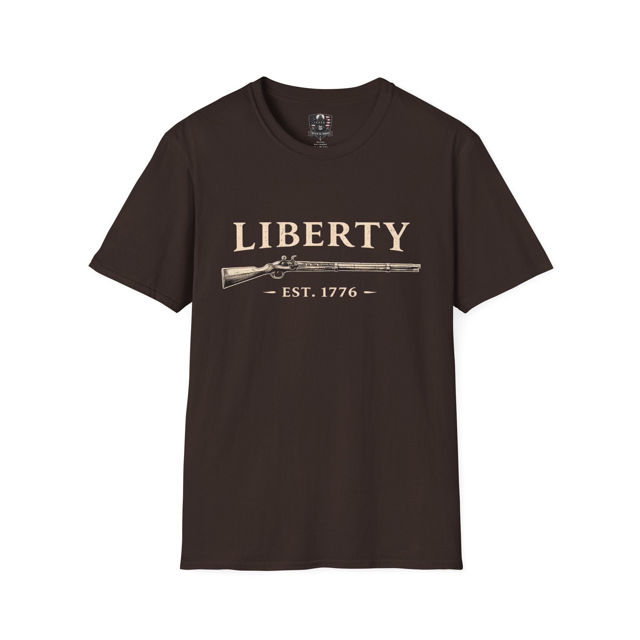 Liberty Musket EST. 1776 Patriotic Tee