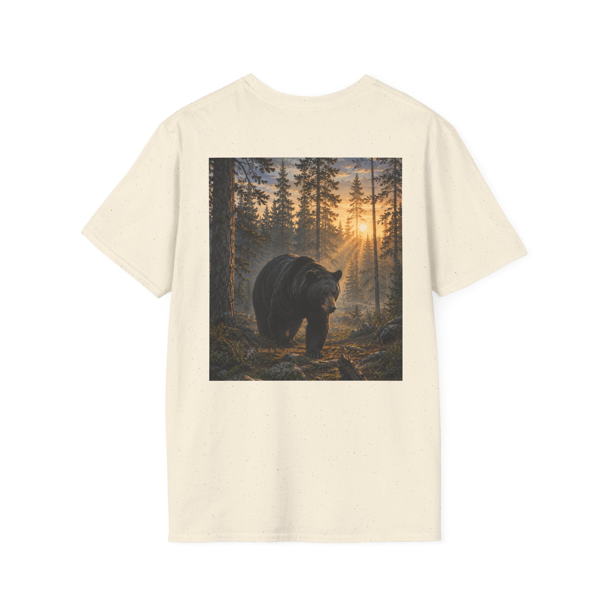 Bear in the Pines Shirt | Great Outdoors Series | Wilderness Wildlife Tee | Nature Graphic T-Shirt