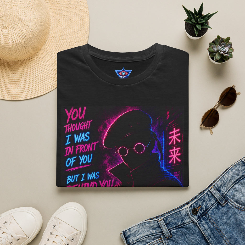Shadow Forces Neon Cyberpunk Figure T-Shirt