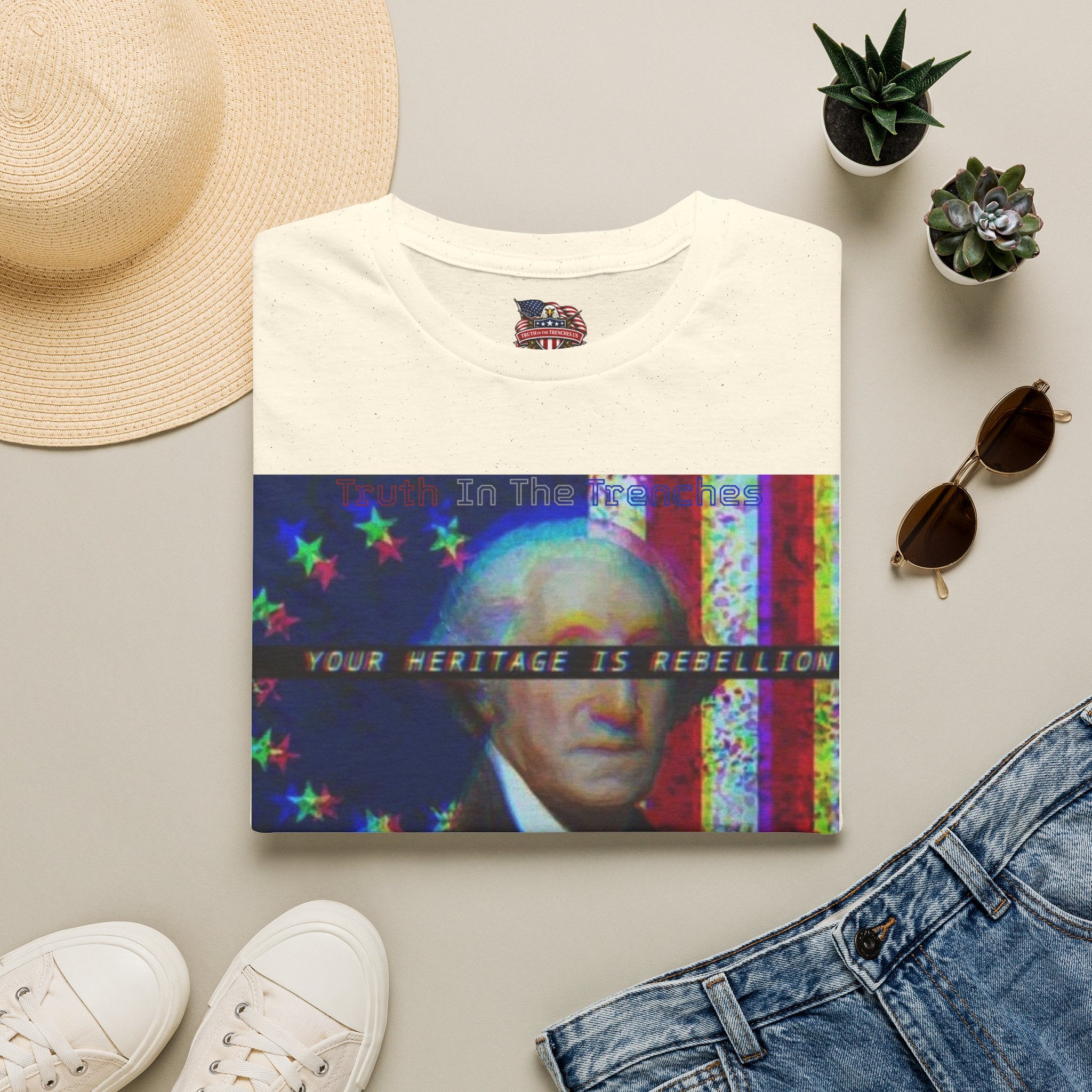 Rebellion Is Your Heritage | George Washington Look-Alike T-Shirt