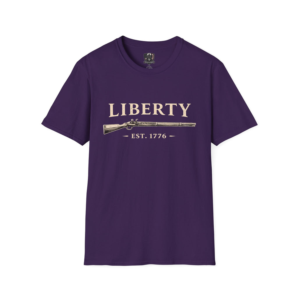 Liberty Musket EST. 1776 Patriotic Tee