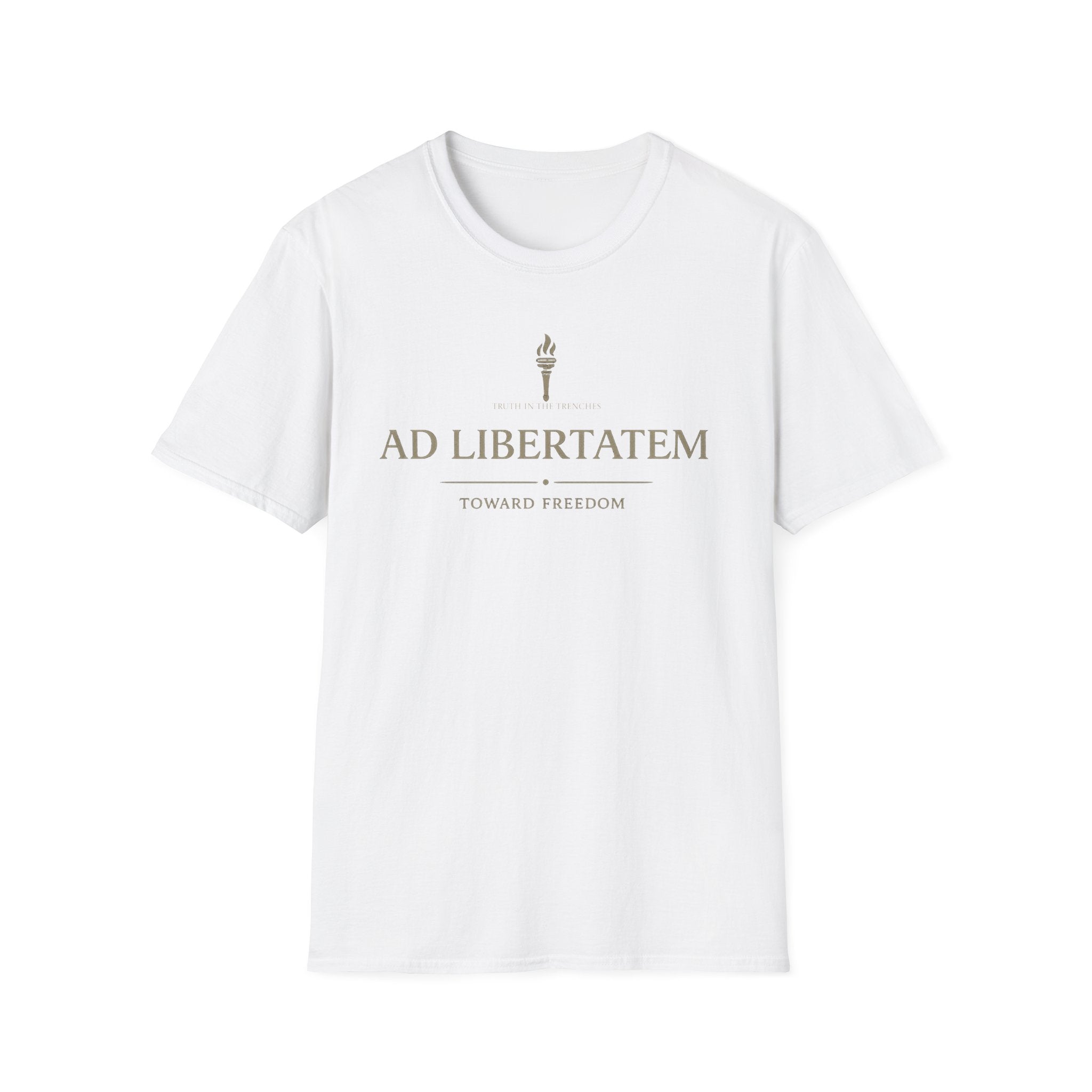 Toward Freedom Latin Tee | Ad Libertatem Shirt | Front Print
