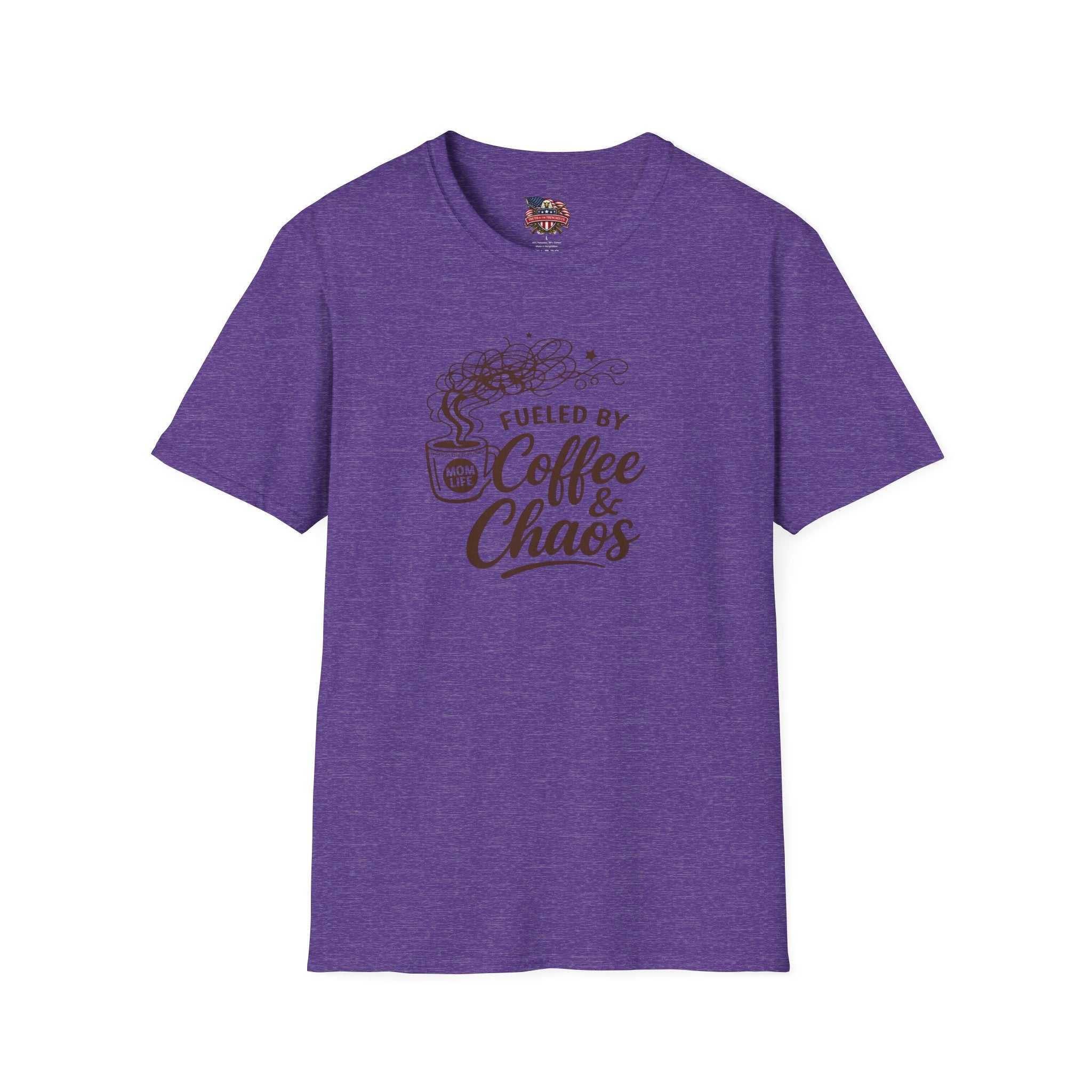 Fueled by Coffee & Chaos | MOM Life T-Shirt