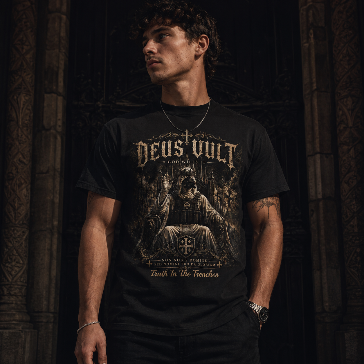 Deus Vult Modern Crusader | Baldwin the Goon With NVG