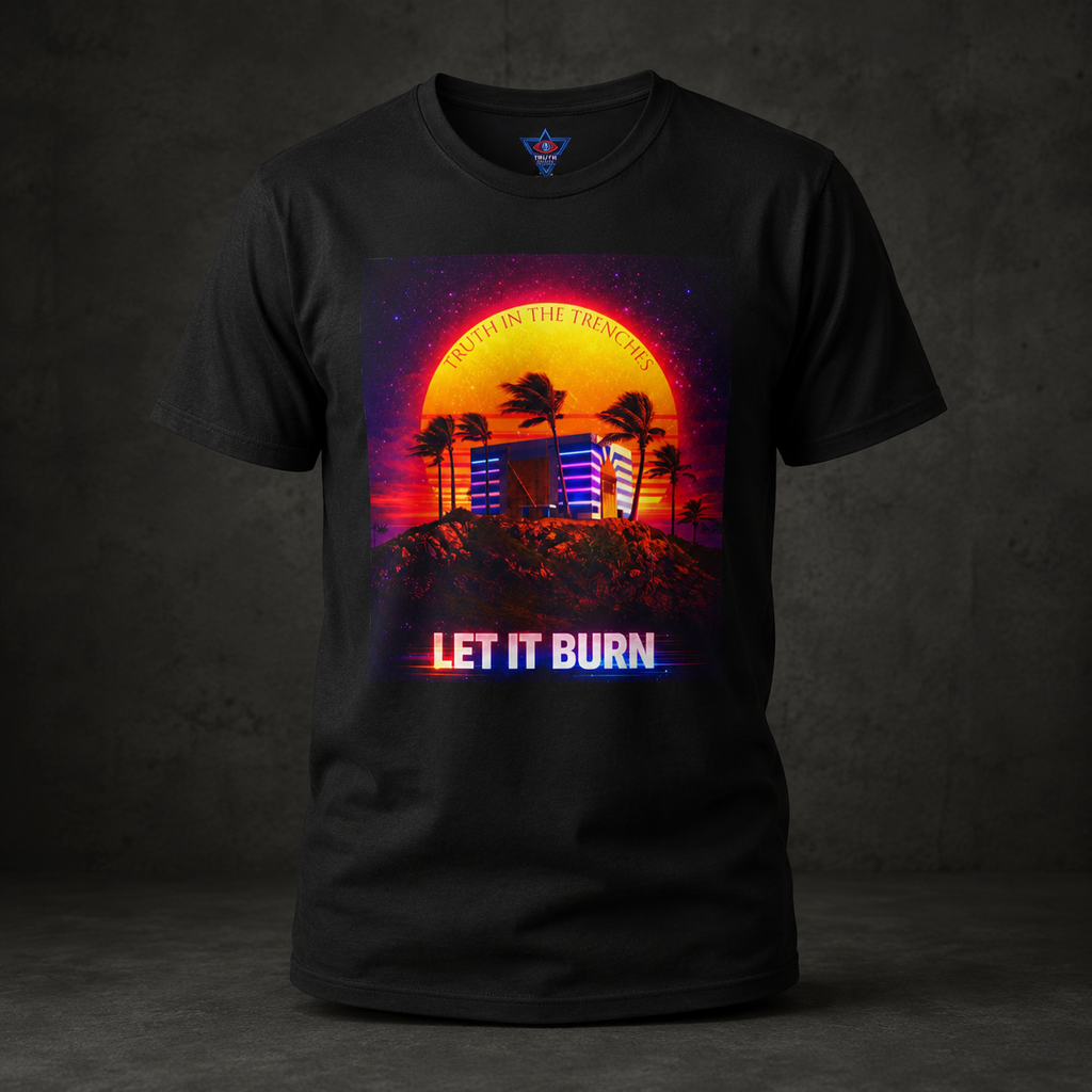 Epst**n's Island | Let It Burn T-Shirt