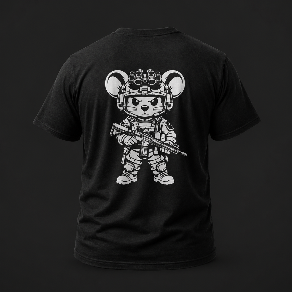 Tactical Mouse Back Print