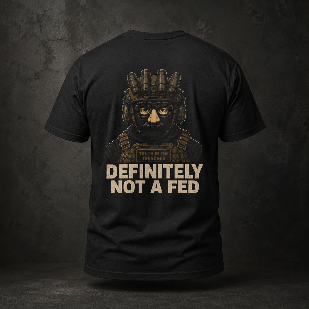 Definitely Not a Fed Back Print