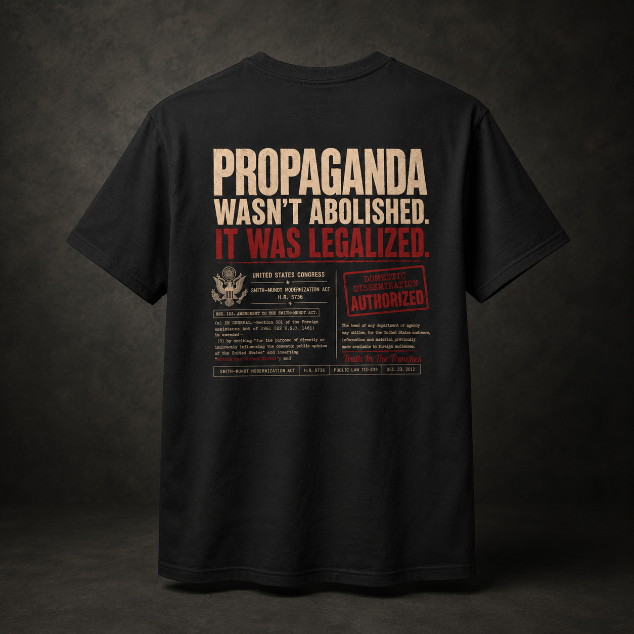 Propaganda Wasn't Abolished, It Was Legalized