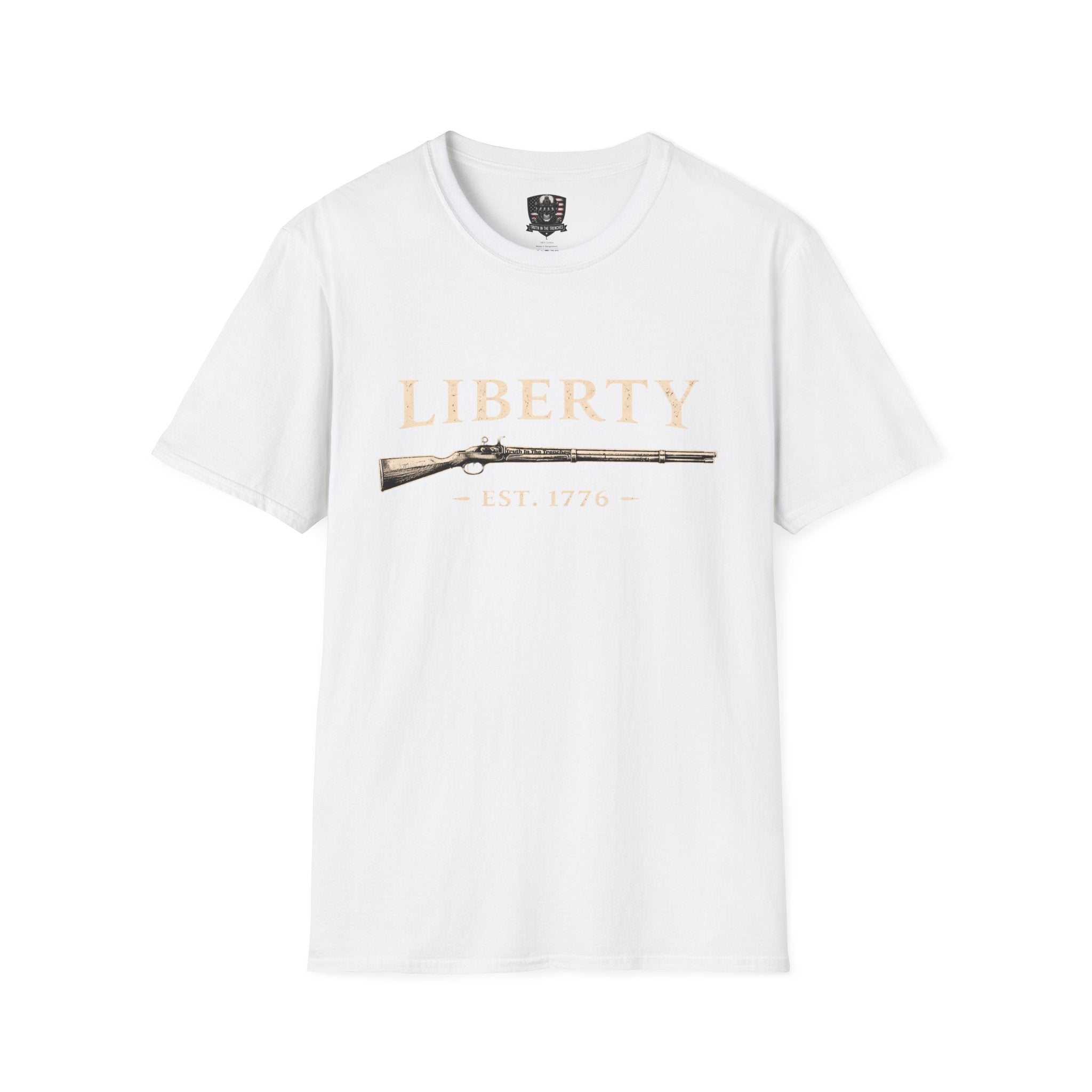 Liberty Musket EST. 1776 Patriotic Tee