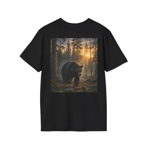 Bear in the Pines Shirt | Great Outdoors Series | Wilderness Wildlife Tee | Nature Graphic T-Shirt