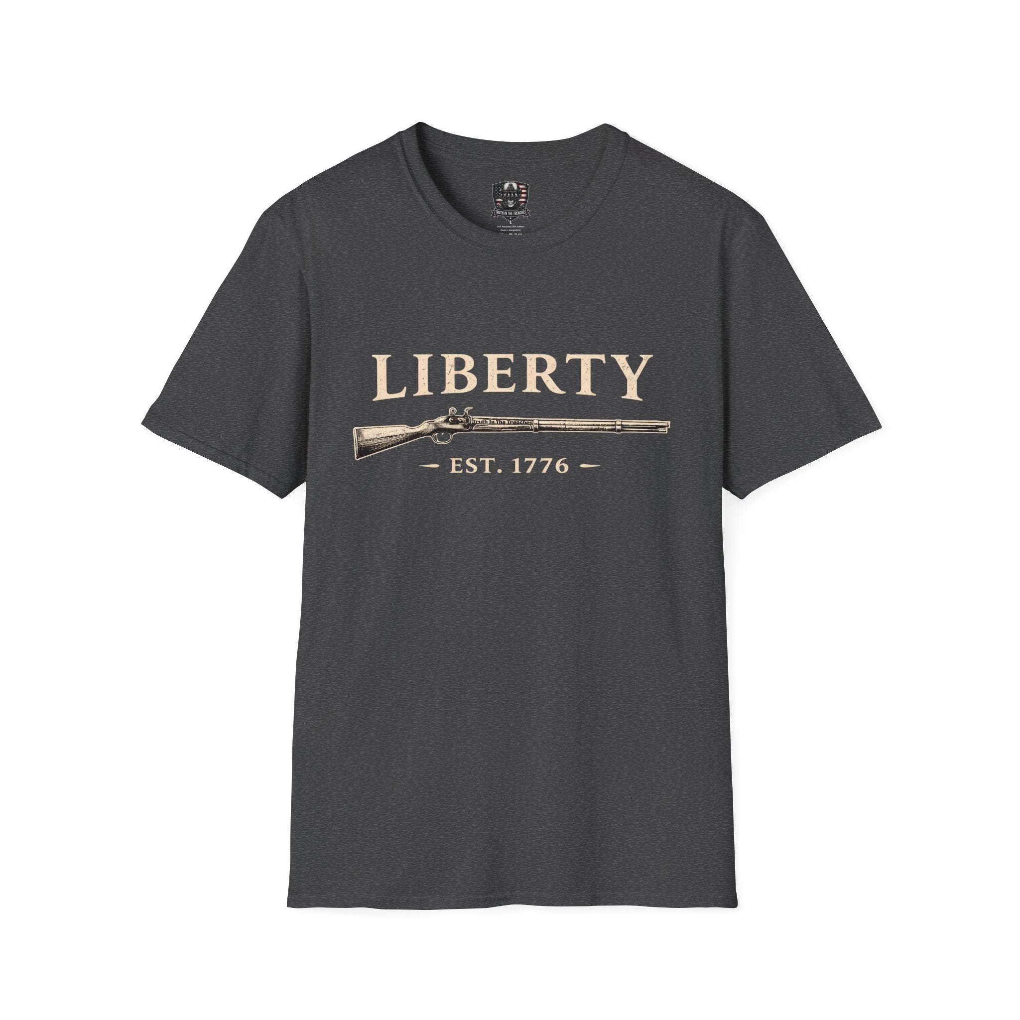 Liberty Musket EST. 1776 Patriotic Tee