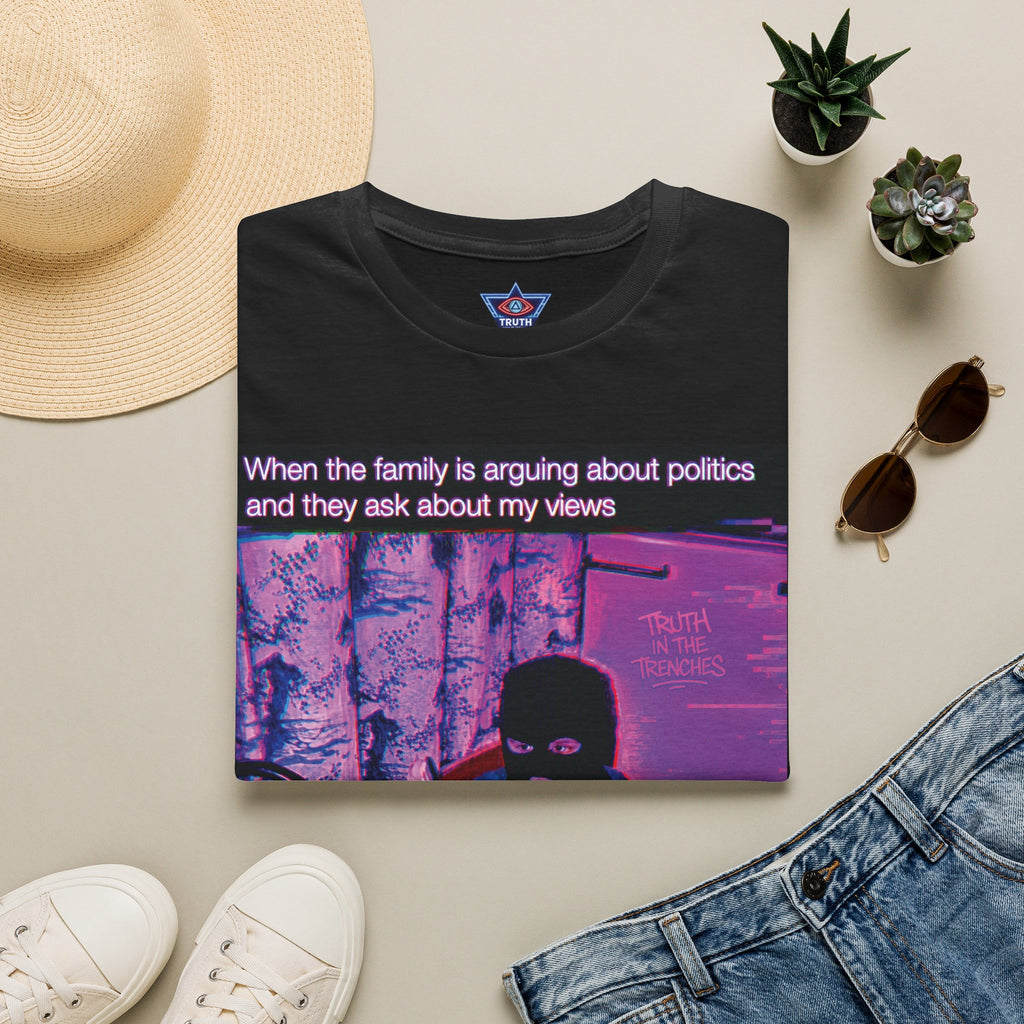 Masked Goon Child | Politics Meme T-Shirt