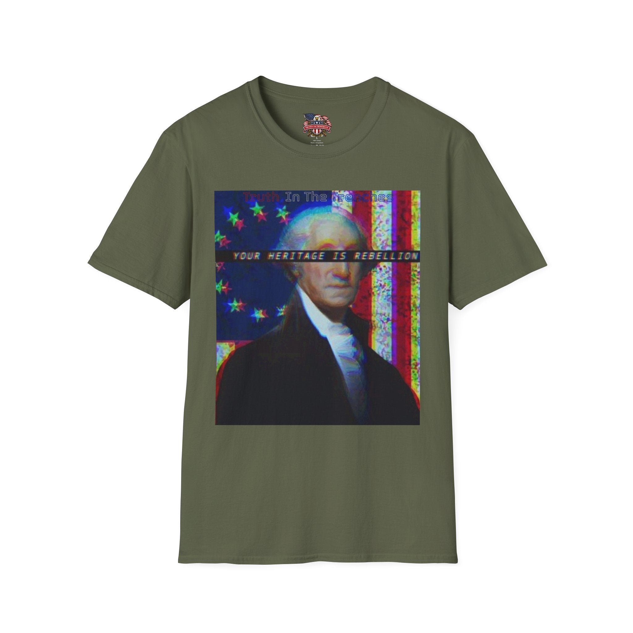 Rebellion Is Your Heritage | George Washington Look-Alike T-Shirt