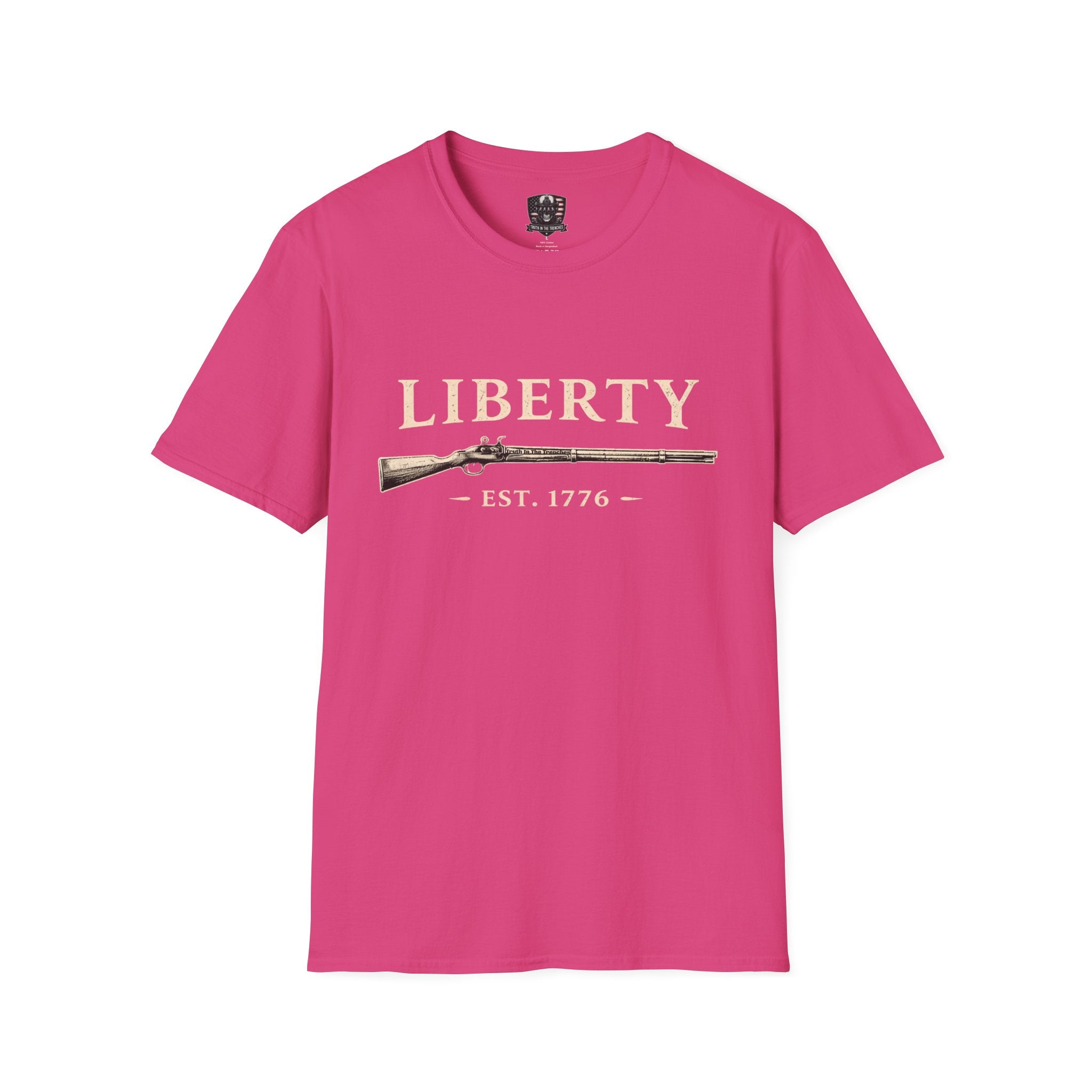Liberty Musket EST. 1776 Patriotic Tee