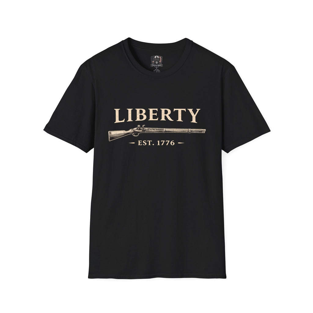 Liberty Musket EST. 1776 Patriotic Tee