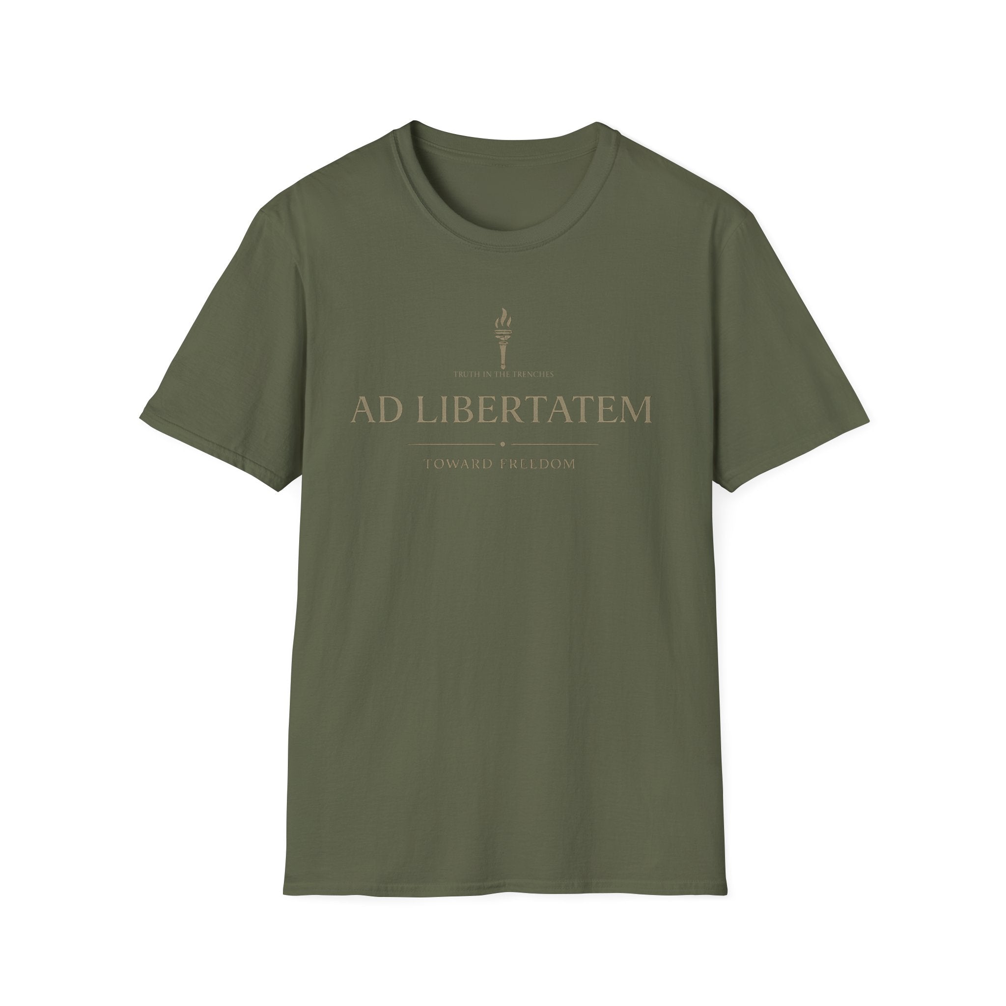 Toward Freedom Latin Tee | Ad Libertatem Shirt | Front Print